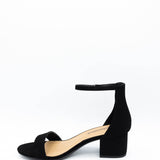 City Classified Weekend Block Heels for Women in Black 