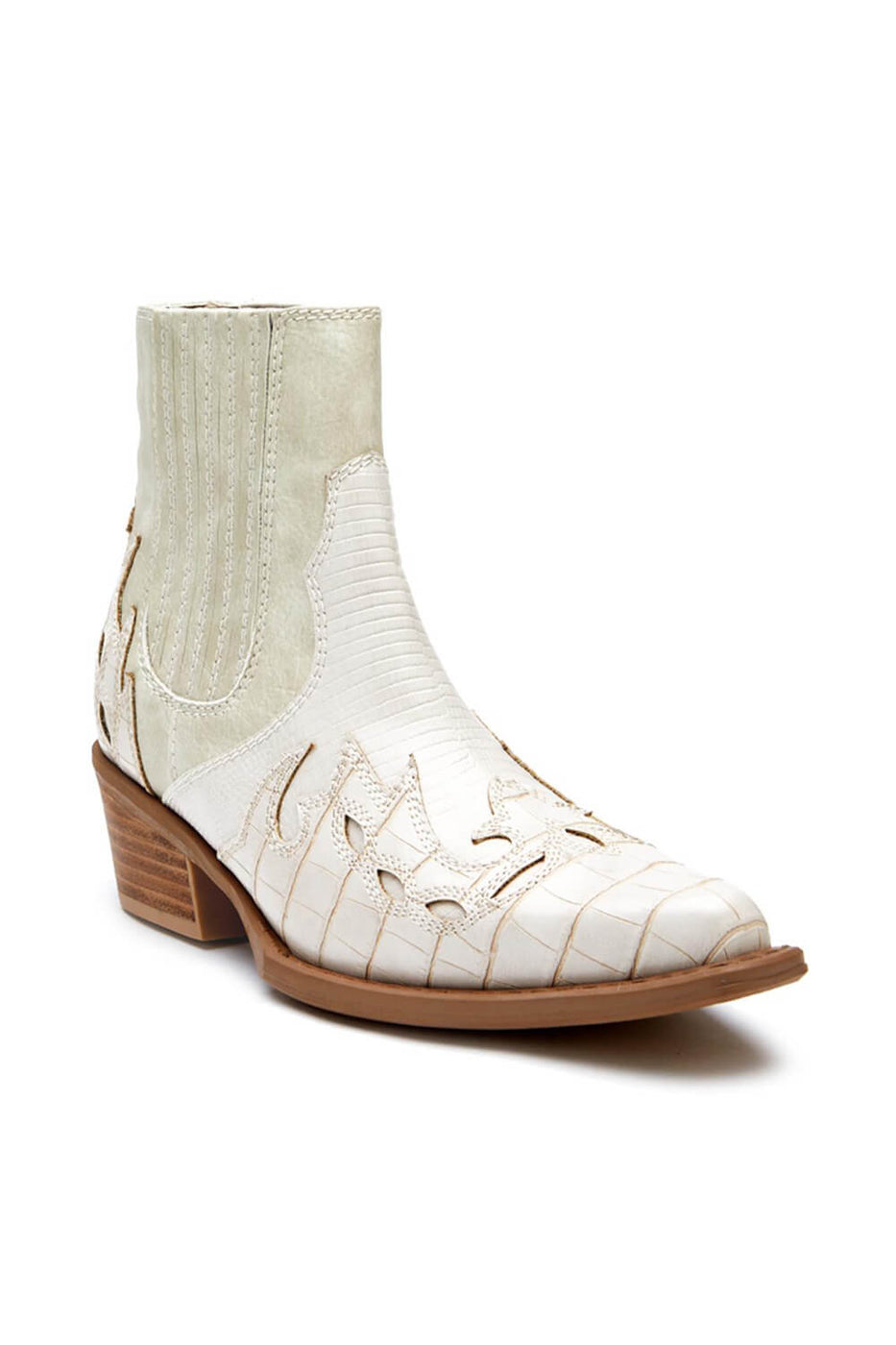 Coconuts by Matisse Milo Cowboy Boots for Women in Ivory