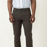 Copper & Oak Lewis Zip Pants for Men in Green