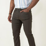 Copper & Oak Lewis Zip Pants for Men in Green