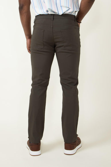 Copper & Oak Lewis Zip Pants for Men in Green