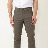 Copper & Oak Lewis Zip Pants for Men in Mushroom