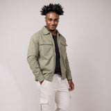 Denim & Flower Relaxed Cargo Pants for Men in Sand