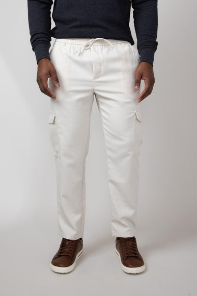 Denim & Flower Relaxed Cargo Pants for Men in Sand