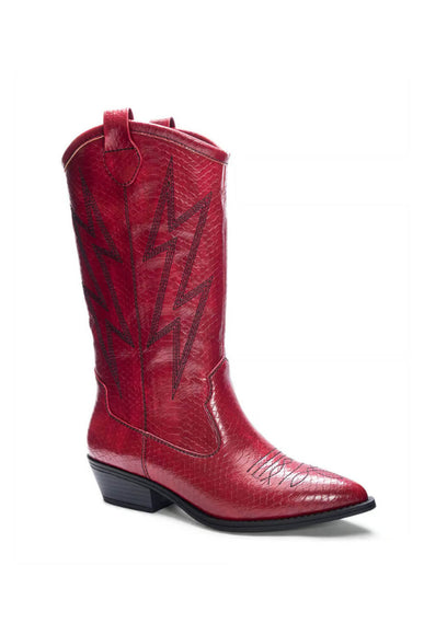 Dirty Laundry Josea Western Boots for Women in Red