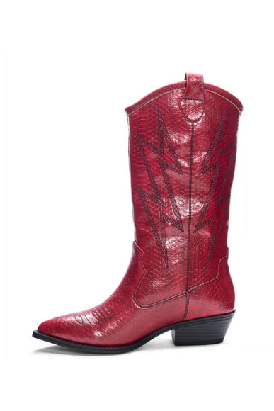 Dirty Laundry Josea Western Boots for Women in Red