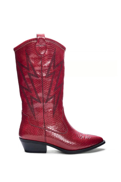 Dirty Laundry Josea Western Boots for Women in Red