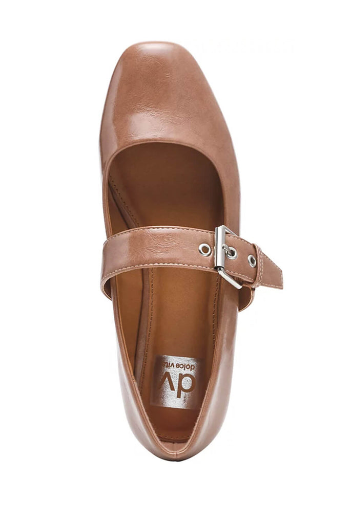 DV Dolce Vita Mellie Buckle Flats for Women in Latte MELLIE LATTE Glik s