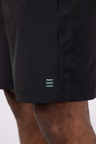 Free Fly Breeze 8" Shorts for Men in Black