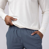 Free Fly Breeze 8" Shorts for Men in Storm Cloud