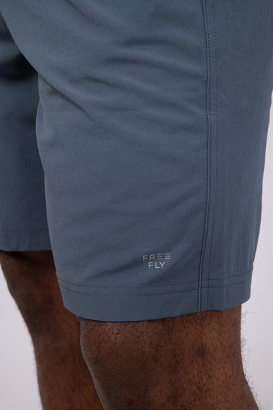 Free Fly Breeze 8" Shorts for Men in Storm Cloud