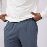 Free Fly Breeze 8" Shorts for Men in Storm Cloud