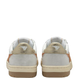 Gola Hurricane Suede Sneakers for Women in White/ Light Caramel/Gold