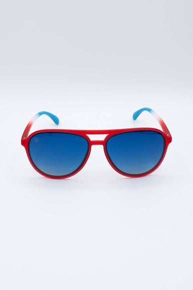 Goodr Bald Eagles BBQ Heist Sunglasses in Red 