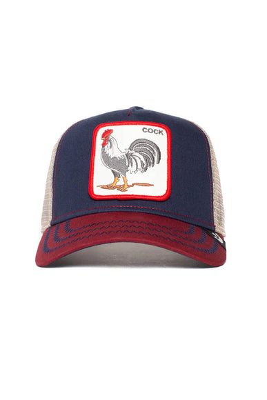 Goorin Bros The Cock Trucker Hat for Men in Navy