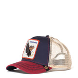 Goorin Bros Freedom Eagle Trucker Hat for Men in Navy