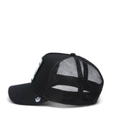 The Trout Trucker Hat for Men in Black