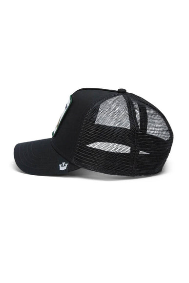 The Trout Trucker Hat for Men in Black