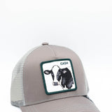 Goorin Bros Cold Cash Trucker Hat for Men in Grey