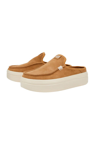 HEYDUDE Women’s Austin Lift Classic Shoes in Tan