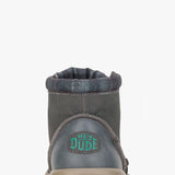 HEYDUDE Men’s Bradley Classic Boots in Charcoal