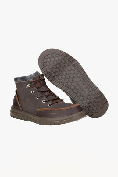 HEYDUDE Men’s Bradley Classic Boots in Brown