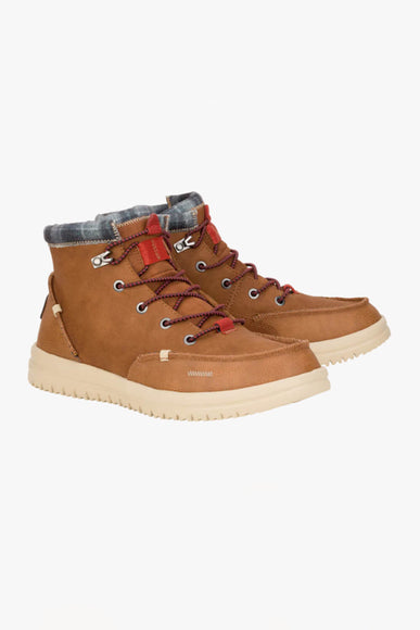 HEYDUDE Men’s Bradley Classic Boots in Cognac