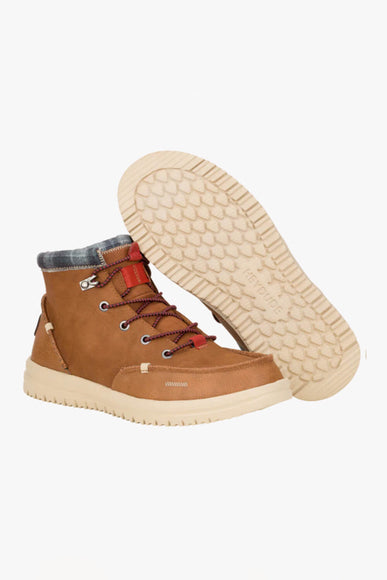 HEYDUDE Men’s Bradley Classic Boots in Cognac