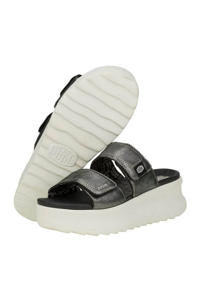 HEYDUDE Delray Slide Classic for Women in Black