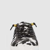 HEYDUDE Women’s Karina Sneakers in Black Cow