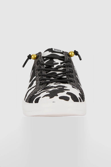 HEYDUDE Women’s Karina Sneakers in Black Cow