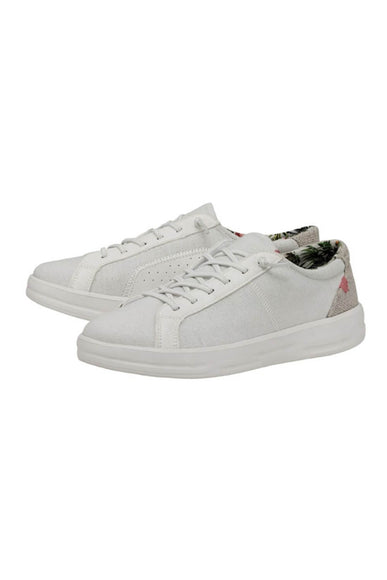 HEYDUDE Women’s Karina Sneakers in Coconut White