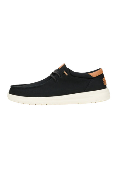 HEYDUDE Men’s Paul Canvas Shoes in Black