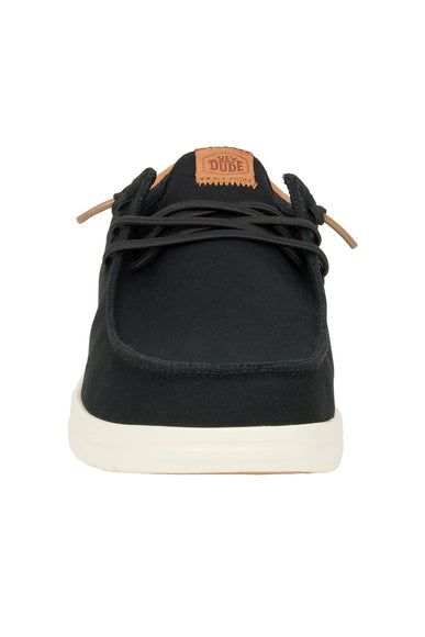 HEYDUDE Men’s Paul Canvas Shoes in Black