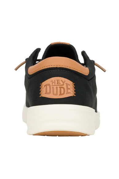 HEYDUDE Men’s Paul Canvas Shoes in Black