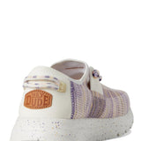 HEYDUDE Women’s Sirocco Multi Knit Shoes in Egret