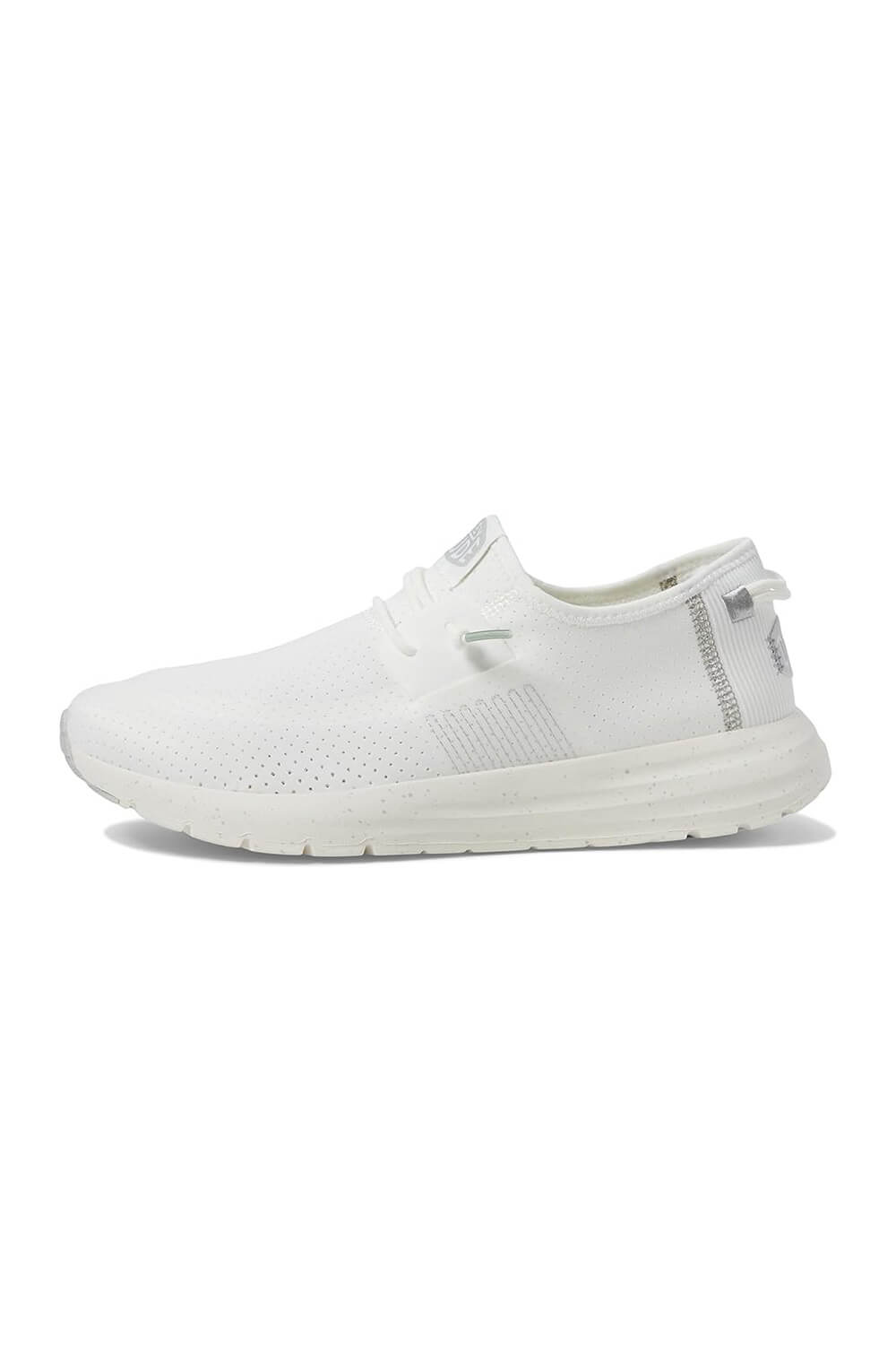 HEYDUDE Men's Sirocco Perf Mesh Shoes in White | 40967-143 – Glik's