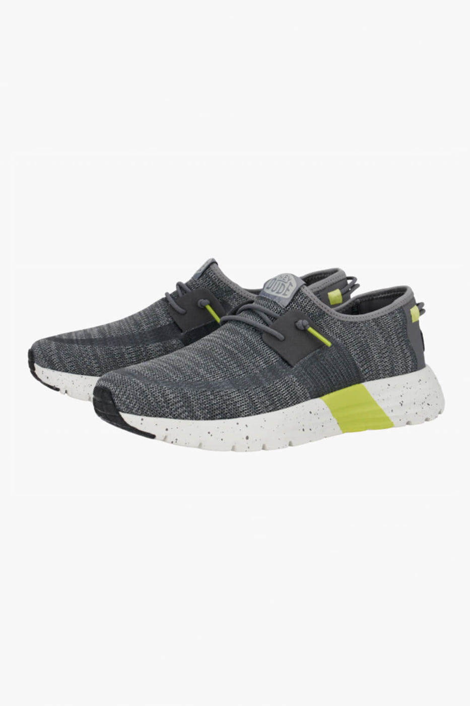 HEYDUDE Men's Sirocco Sport Mode Shoes in Heather Grey 