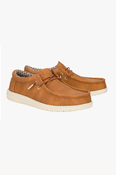 HEYDUDE Men’s Wally Classic Shoes in Tan