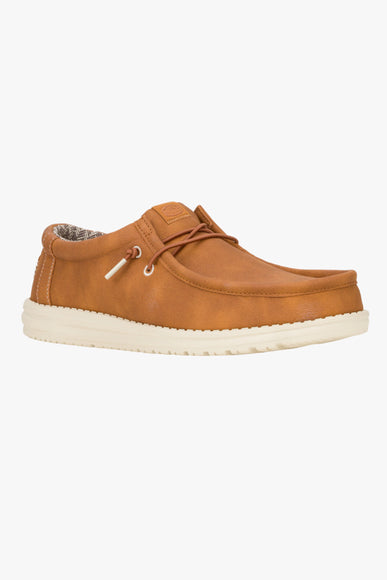 HEYDUDE Men’s Wally Classic Shoes in Tan