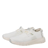 HEYDUDE Men's Sirocco Perf Mesh Shoes in White 