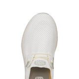 HEYDUDE Men's Sirocco Perf Mesh Shoes in White 