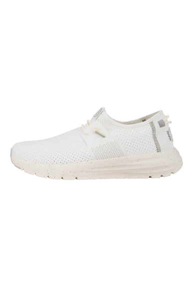 HEYDUDE Men's Sirocco Perf Mesh Shoes in White 