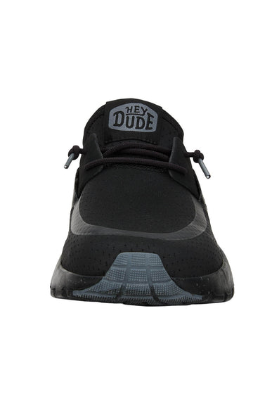 HEYDUDE Men’s Sirocco Perf Mesh Shoes in Black