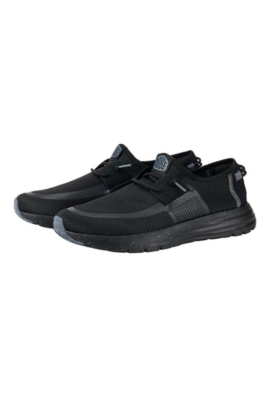 HEYDUDE Men’s Sirocco Perf Mesh Shoes in Black