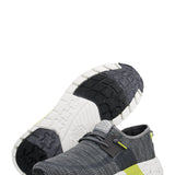 HEYDUDE Men's Sirocco Sport Mode Shoes in Heather Grey Charcoal 