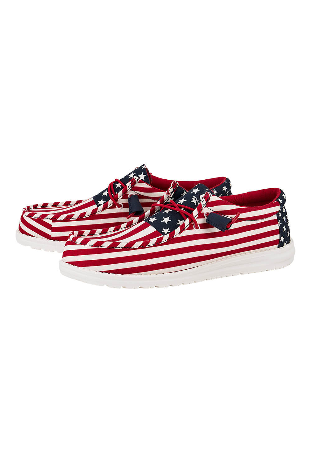 Hey dude Wendy toddler star spangled patriotic hotsell shoes size 10