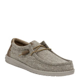 HEYDUDE Men’s Wally Ascend Woven Shoes in Walnut 