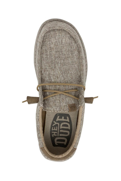 HEYDUDE Men’s Wally Ascend Woven Shoes in Walnut 