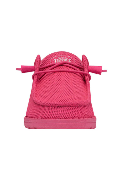 HEYDUDE Women’s Wendy Funk Mono Shoes in Electric Pink